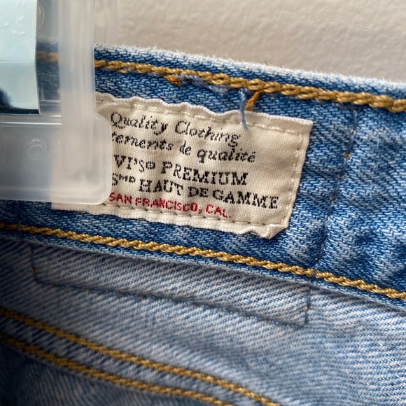 Levi’s 501 Distressed Straight Leg Rigid Jeans 31 - Picture 5 of 14